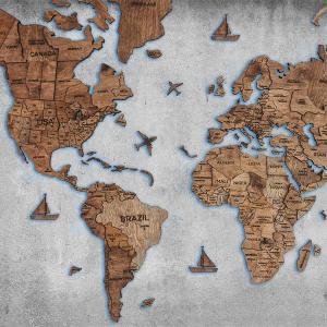 3D World Maps