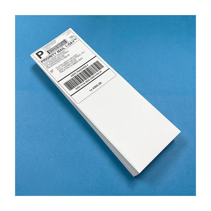 4 x 6 Direct Thermal Shipping Labels Fanfold 4000/CS
