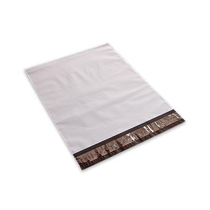 Tuff-Shield Light Gray Flat Poly Mailers 3.2 Mil