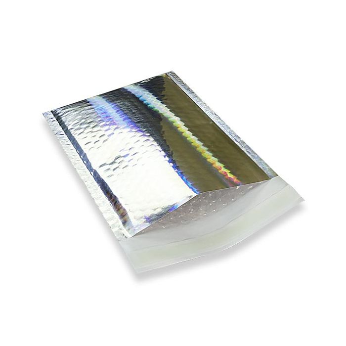Glamour Paper Holographic Bubble Mailers Peel & Seal Closure