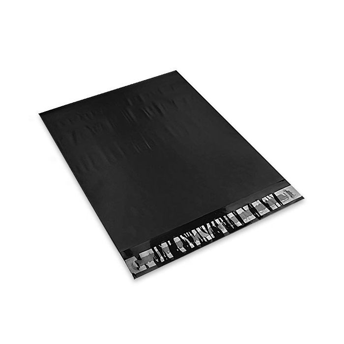 Tuff-Shield Black Flat Poly Mailers