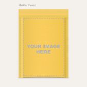 Custom Printed Golden Kraft Bubble Mailers