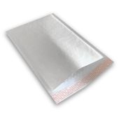 White Kraft Laminated Paper Extra Air 3/16" Bubble Mailers Peel & Seal