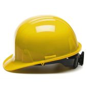 Industrial Cap Style Yellow Hard Plastic Hat SL Series ANSI Type 1 Class E