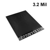 Tuff-Shield Black Flat Poly Mailers 3.2