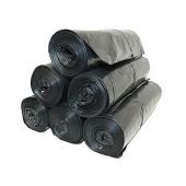 Black Color Star Sealed HDPE Industrial Strength Can Liners