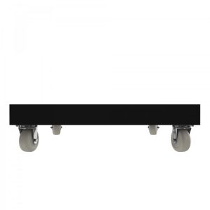 Heavy Duty Black Plastic Dolly For Bread Trays (500Lb Capacity)