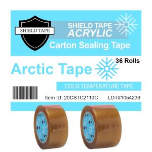 Arctic Cold Temperature Acrylic Adhesive Hand Packaging Tape