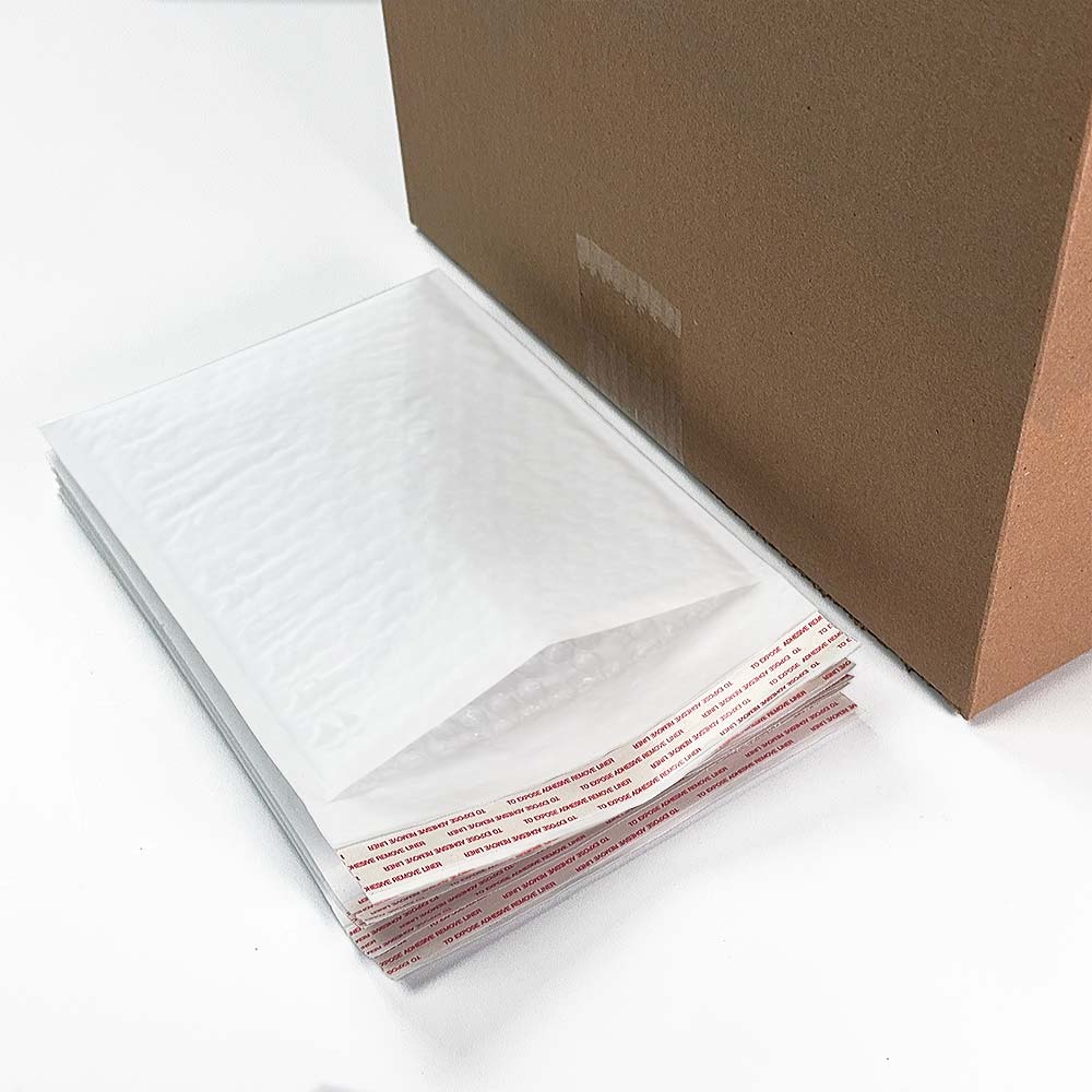 White Kraft Bubble Mailers