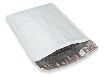 Light Gray Poly Bubble Mailers