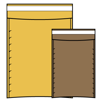 Kraft Paper Bubble Mailers