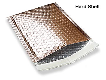 Metallic Rose Gold Bubble Mailers